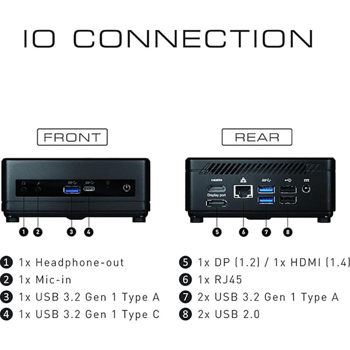 MSI Cubi 5 10M-848US