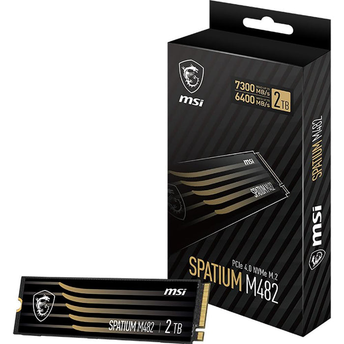 MSI M482 PCIe 4.0 NVMe M.2 2TB