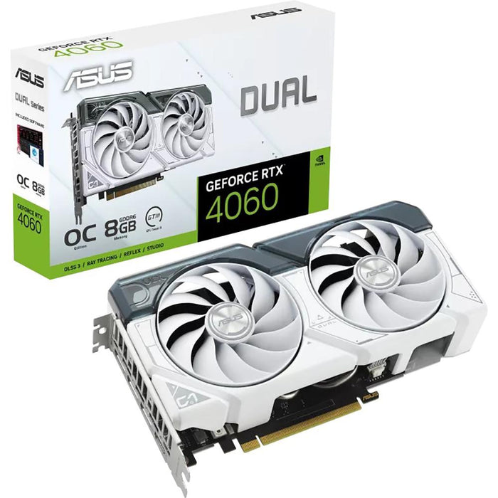 ASUS DUAL-RTX4060-O8G-WHITE