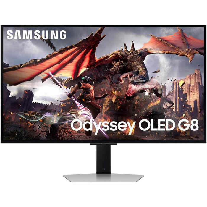 Samsung 32" Odyssey OLED G8 4K UHD 240Hz Smart Gaming Monitor w/ Gaming Mouse Bundle