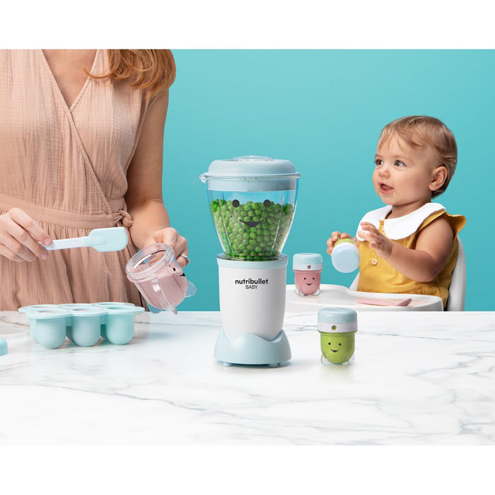 NutriBullet Baby Bullet Blender for Fresh Homemade Baby Food, Easy to Use (Refurbished)