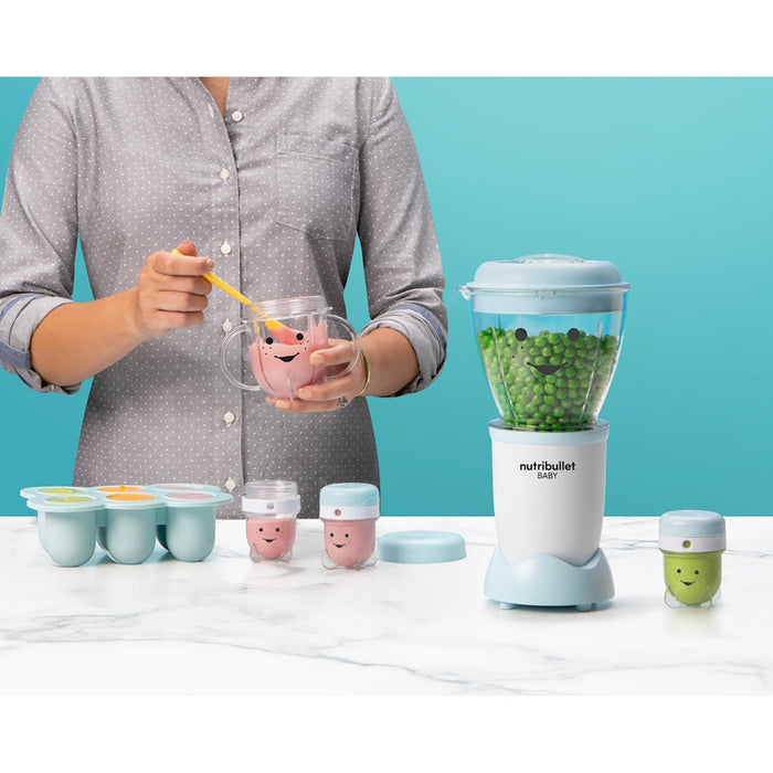 NutriBullet Baby Bullet Blender for Fresh Homemade Baby Food, Easy to Use (Refurbished)