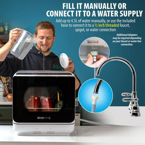 Portable Countertop Dishwasher authentic