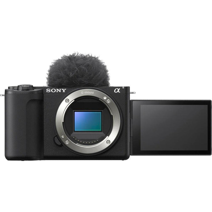 Sony Alpha ZV-E10 II APS-C Interchangeable Lens Mirrorless Content Camera (Black)