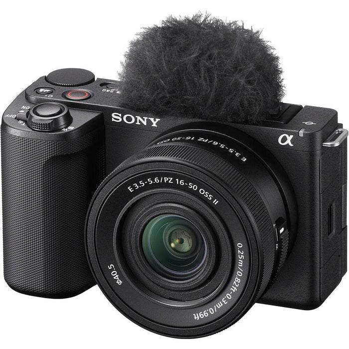 Sony Alpha ZV-E10 II Interchangeable Lens Mirrorless Camera w/16-50mm Lens (Black)