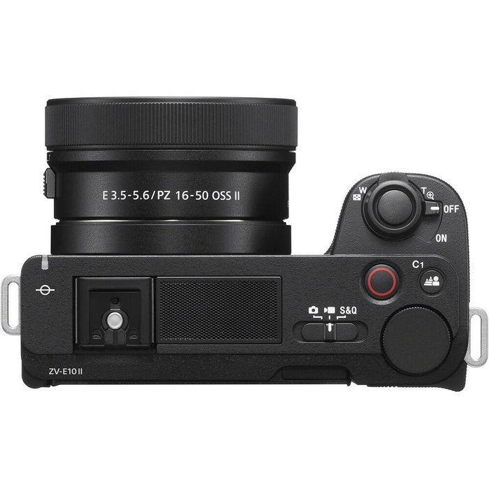 Sony Alpha ZV-E10 II Interchangeable Lens Mirrorless Camera w/16-50mm Lens (Black)