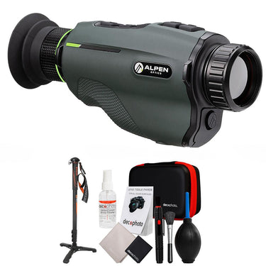 Alpen Optics Apex 35mm Thermal Monocular HD AMOLED Wi-Fi + Monopod Exclusive Kit