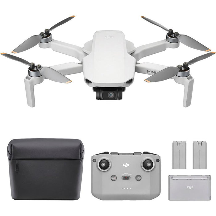 DJI Mini 4K Fly More Combo Drone Quadcopter w/RC-N1 Remote - Gray CP.MA.00000788.01