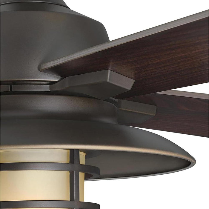 Westinghouse 7306900 Porto Craftsman-Style 52" LED Ceiling Fan w/ Light + Remote Control