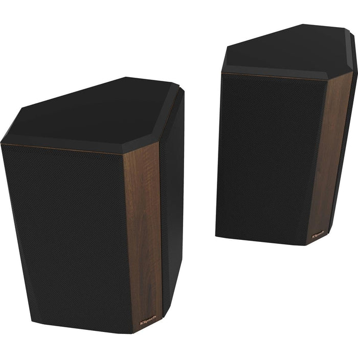 Klipsch RP-502S II Speaker Superior Surround Sound with Enhanced Acoustics - Walnut Pair