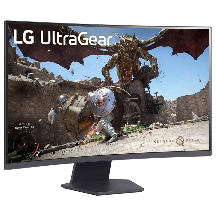 LG 32'' UltraGear QHD 180Hz 1ms AMD FreeSync HDR10 1000R Curved Gaming Monitor