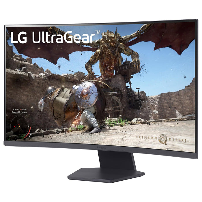 LG 32'' UltraGear QHD 180Hz 1ms AMD FreeSync HDR10 1000R Curved Gaming Monitor