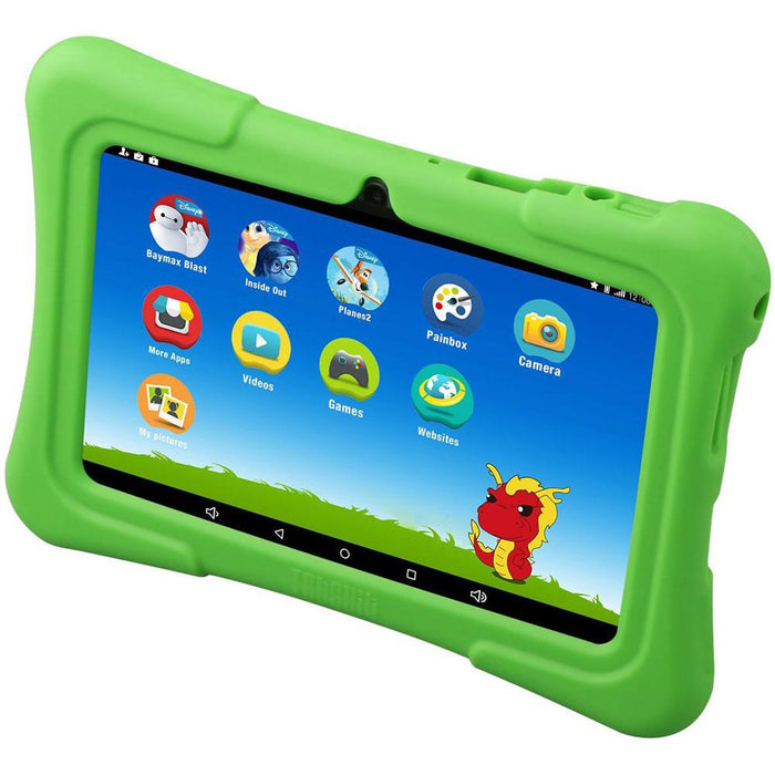 Akaso Dragon Touch 7in Kids Tablet 2017 Disney Edition 1024x600 (Green