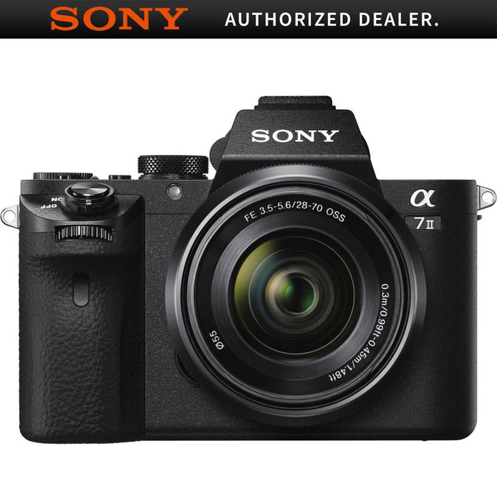 Sony a7II Alpha Mirrorless Digital Camera (Alpha a7II Body) ILCE7M2/B