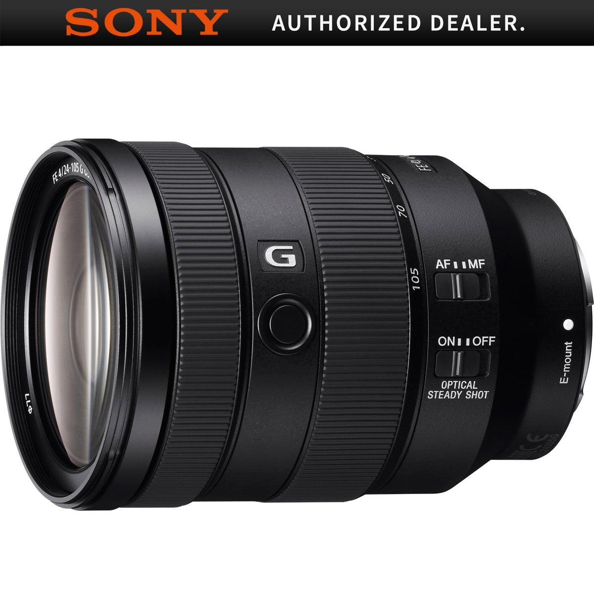 Sony FE 24-105mm F4 G OSS E-Mount Full-Frame Zoom Lens (SEL24105G/2)