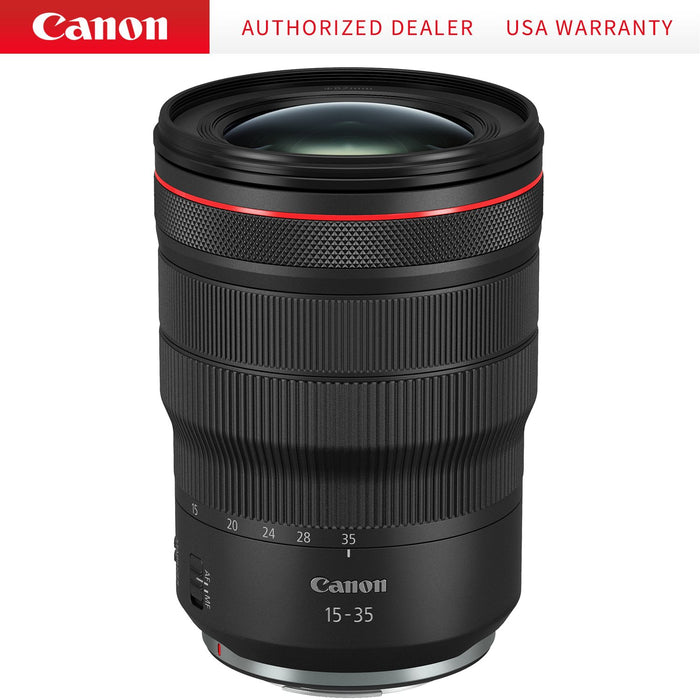 Canon RF 15-35mm F2.8 L IS USM Wide Angle Zoom Lens Full Frame for RF Mount 3682C002