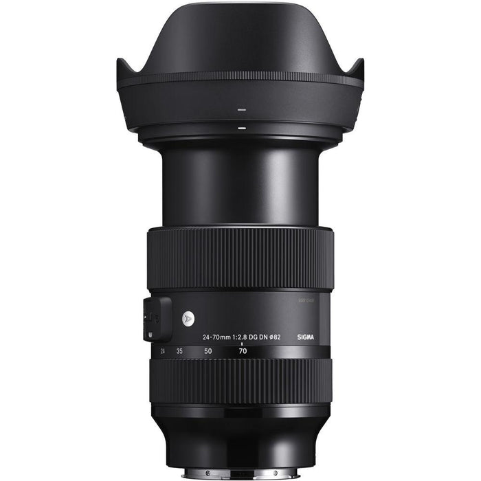 Sigma 24-70mm f/2.8 DG DN Art Lens for Sony E Full-Frame Mirrorless Cameras