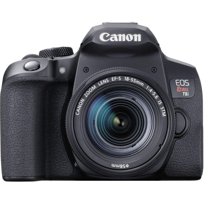 Canon EOS Rebel T8i Digital SLR Camera with EF-S 18-55mm IS STM Lens