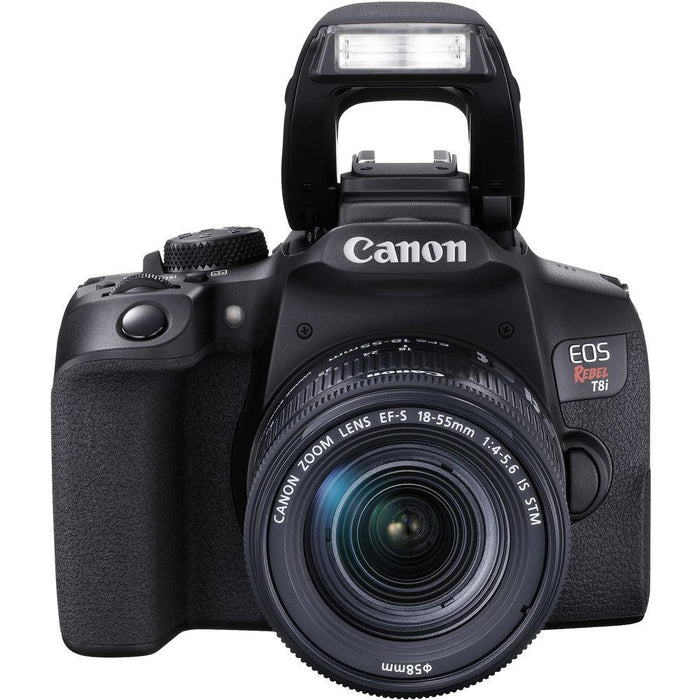 Canon EOS Rebel T8i Digital SLR Camera with EF-S 18-55mm IS STM Lens