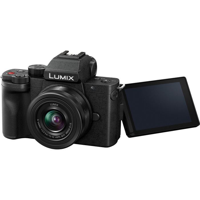 Panasonic LUMIX G100 Mirrorless Camera 4K Vlogging Kit w/ 12-32mm Lens + Tripod DC-G100VK