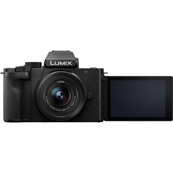 Panasonic LUMIX G100 Mirrorless Camera 4K Vlogging Kit w/ 12-32mm Lens + Tripod DC-G100VK