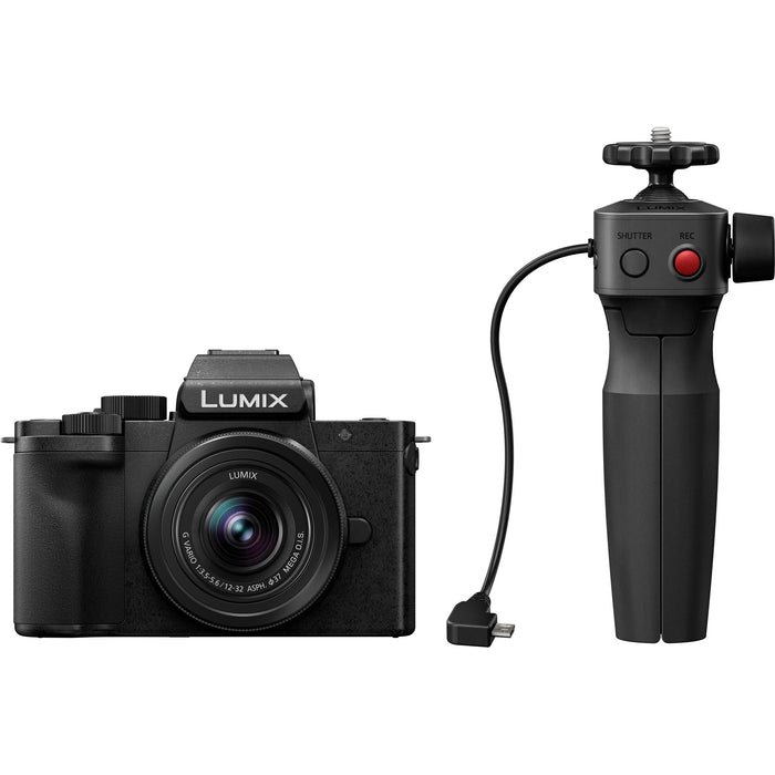 Panasonic LUMIX G100 Mirrorless Camera 4K Vlogging Kit w/ 12-32mm Lens + Tripod DC-G100VK