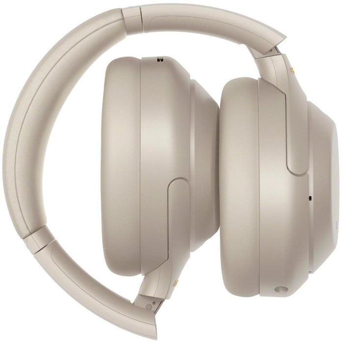 Sony WH1000XM4/S Wireless Noise Cancelling Headphones, Silver Pro Stan