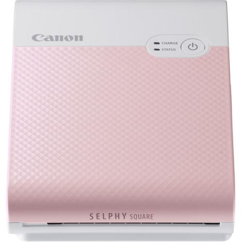 Canon SELPHY Square QX10 Compact Photo Printer - Pink (4109C002)