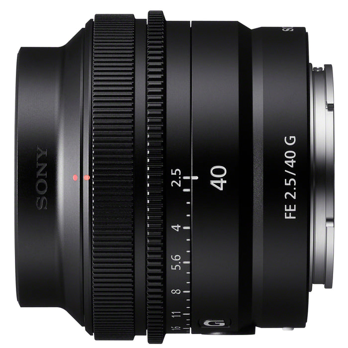 Sony FE 40mm F2.5 G Full Frame Ultra Compact Prime G Lens for E