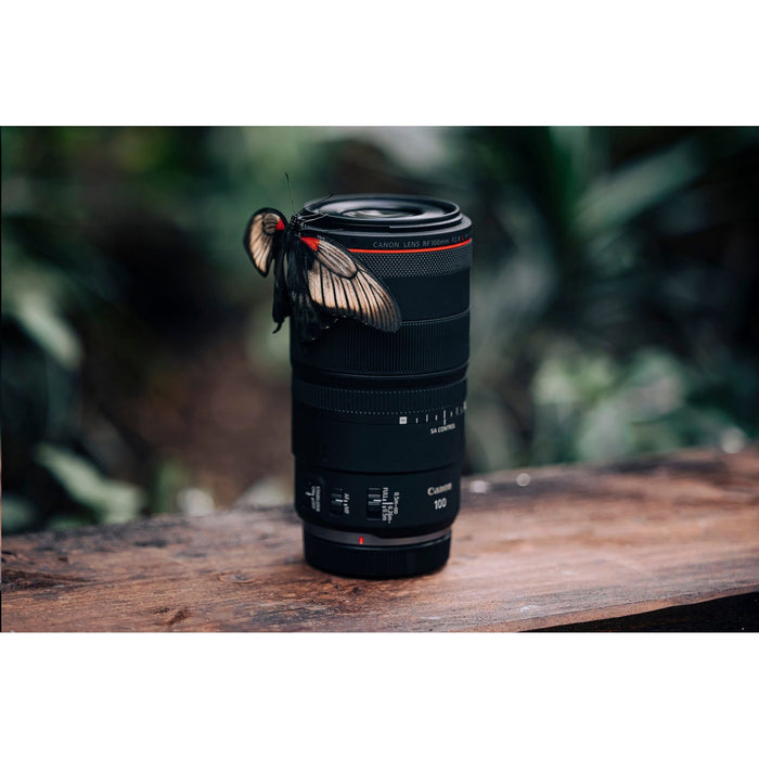 Canon RF 100mm F2.8 L MACRO IS USM Full Frame Lens for RF Mirrorless Cameras 4514C002