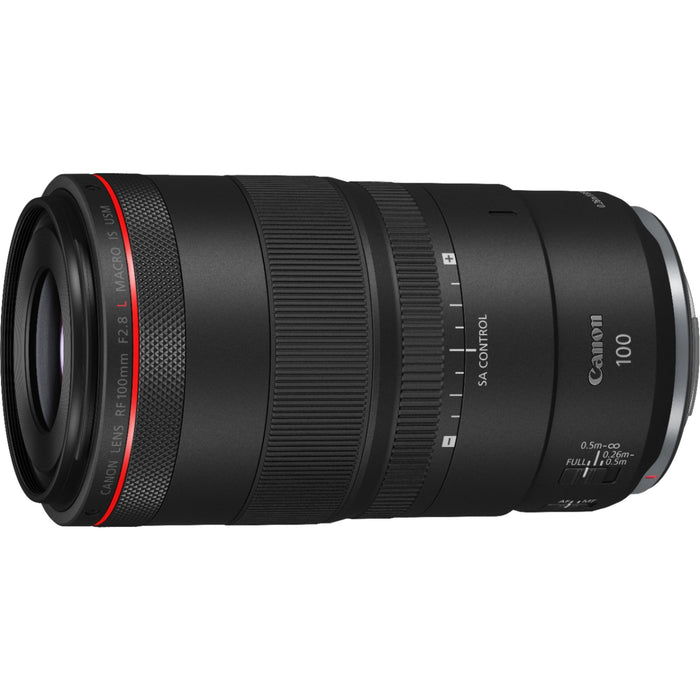 Canon RF 100mm F2.8 L MACRO IS USM Full Frame Lens for RF Mirrorless Cameras 4514C002