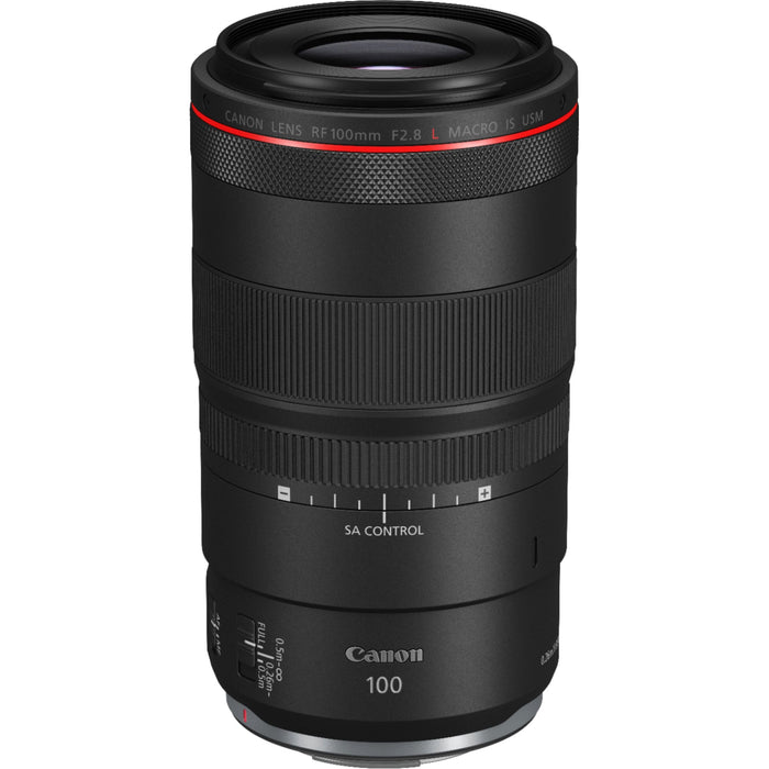 Canon RF 100mm F2.8 L MACRO IS USM Full Frame Lens for RF Mirrorless Cameras 4514C002