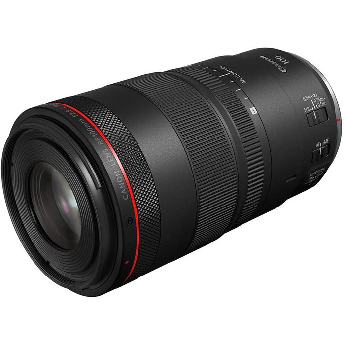 Canon RF 100mm F2.8 L MACRO IS USM Full Frame Lens for RF Mirrorless Cameras 4514C002