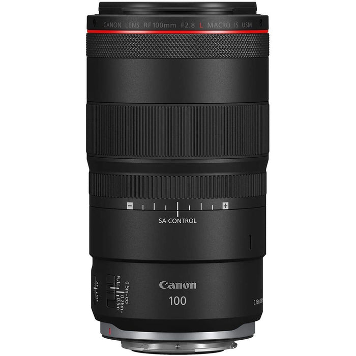 Canon RF 100mm F2.8 L MACRO IS USM Full Frame Lens for RF Mirrorless Cameras 4514C002