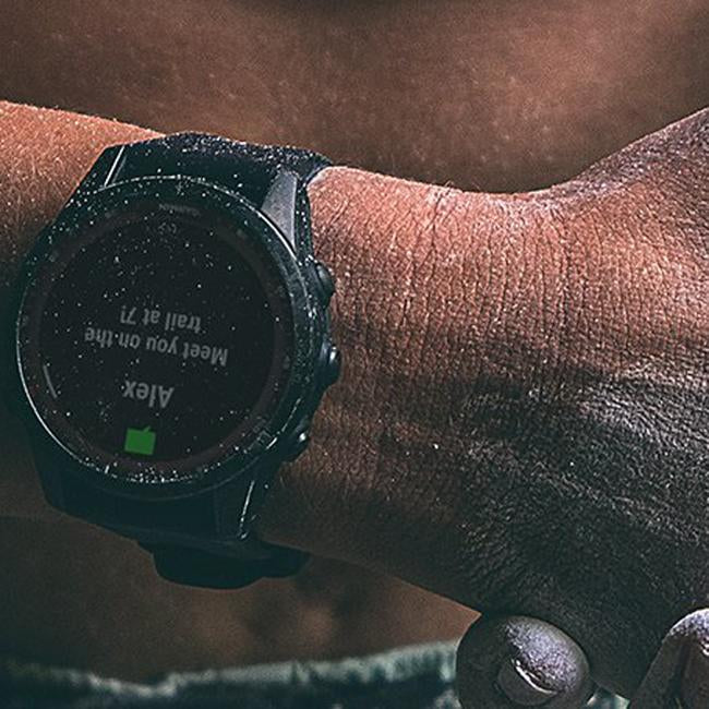 Garmin Fenix 7S Solar Smartwatch - Slate Gray with Black Band — Beach Camera