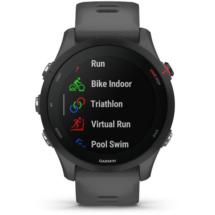 Garmin Forerunner 255 GPS Smartwatch, Slate Gray — Beach Camera