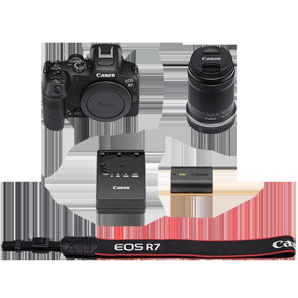 Canon EOS R7 Mirrorless APS-C Camera with RF-S 18-150MM F3.5-6.3 IS STM Lens 5137C009