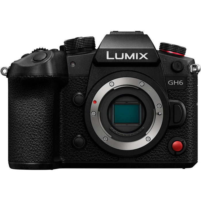 Panasonic LUMIX GH6 Mirrorless Micro Four Thirds Camera Body w/ 25MP & 4K 120p DC-GH6BODY