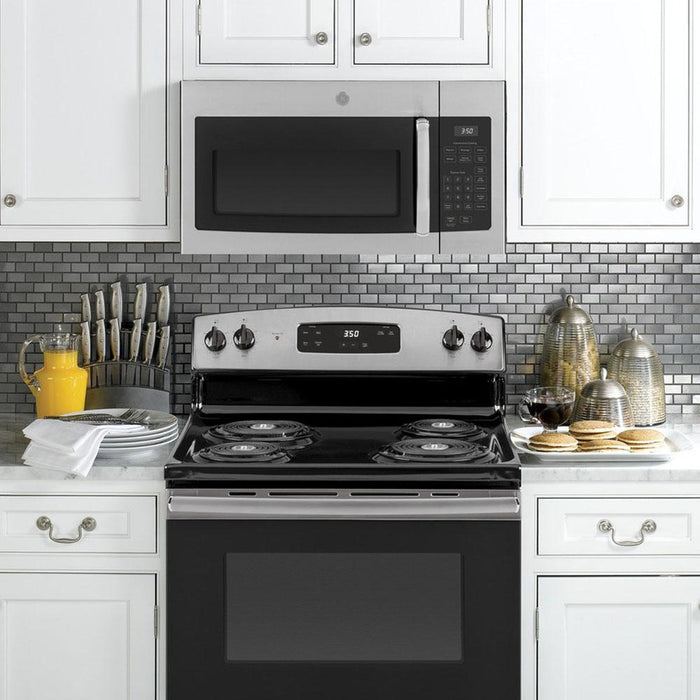 GE® 1.6 Cu. Ft. Stainless Steel Over The Range Microwave, Wiley's Interior  Furnishings & Design