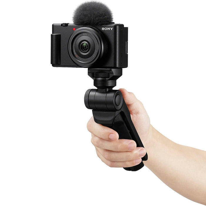 Sony ZV-1F Vlog Camera for Content Creators and Vloggers - Black ZV-1F/B