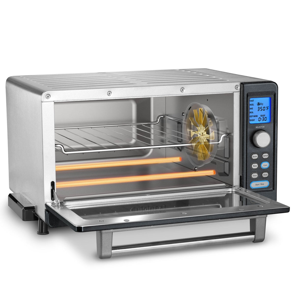 Cuisinart TOB135N Deluxe Convection Toaster Oven Broiler, Granite