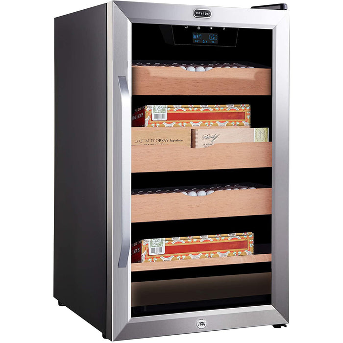 Whynter 4.2 cu.ft. Cigar Cabinet Cooler and Humidor with Humidity/Temperature Control