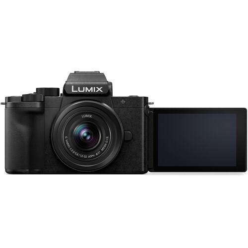 Panasonic LUMIX G100D 4K Mirrorless Camera w/ 12-32mm Lens, Built-In Mic - DC-G100DKK