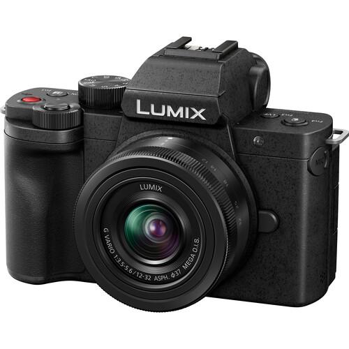 Panasonic LUMIX G100D 4K Mirrorless Camera w/ 12-32mm Lens, Built-In Mic - DC-G100DKK