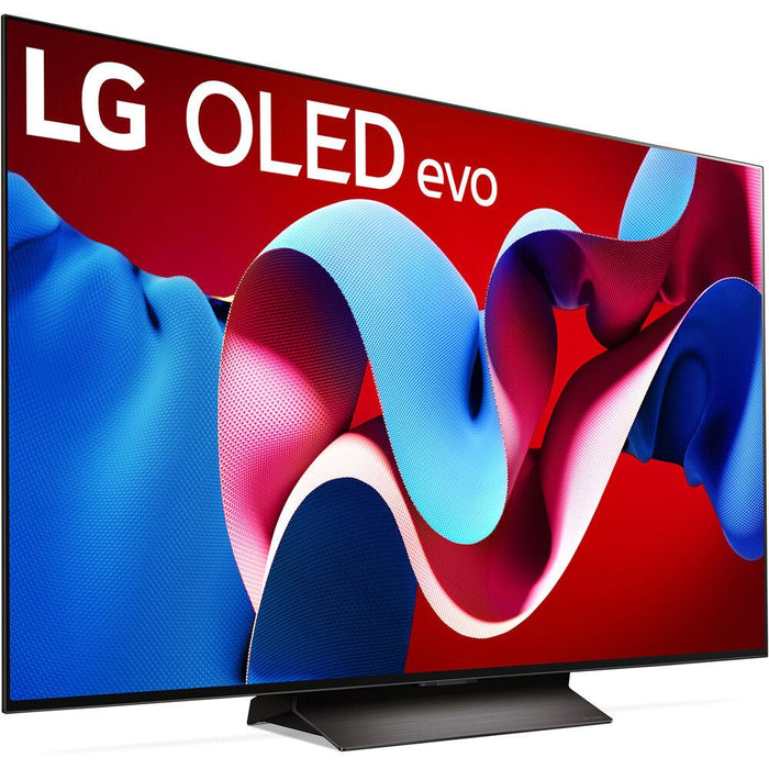 LG 65 Inch Class OLED evo C4 Series Smart TV 4K Processor (2024)