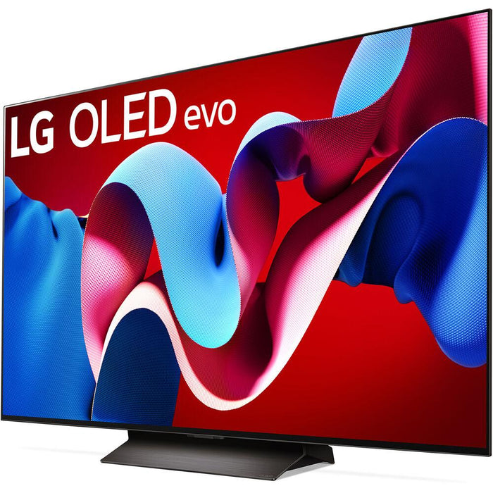 LG 65 Inch Class OLED evo C4 Series Smart TV 4K Processor (2024)