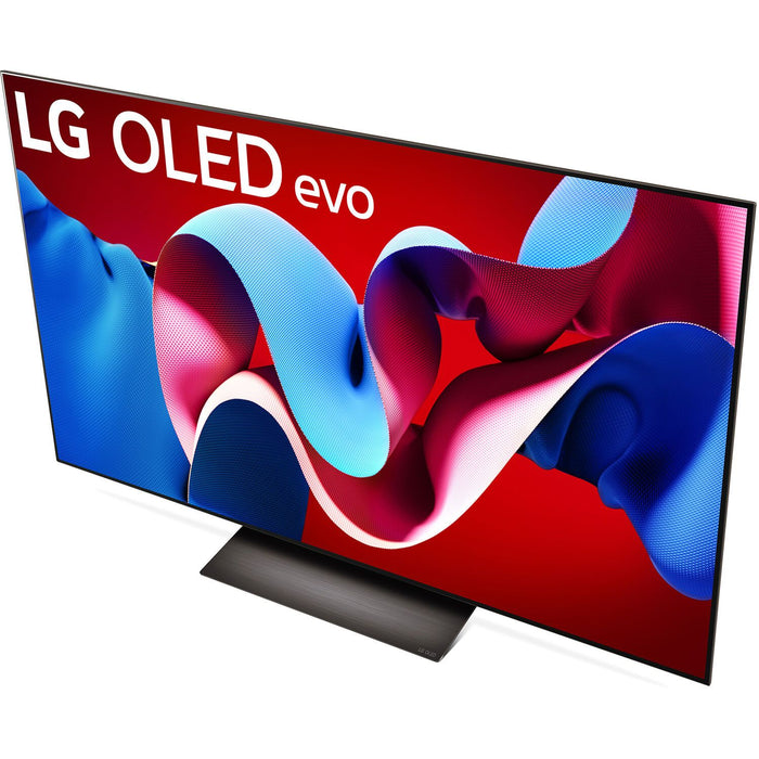 LG 65 Inch Class OLED evo C4 Series Smart TV 4K Processor (2024)