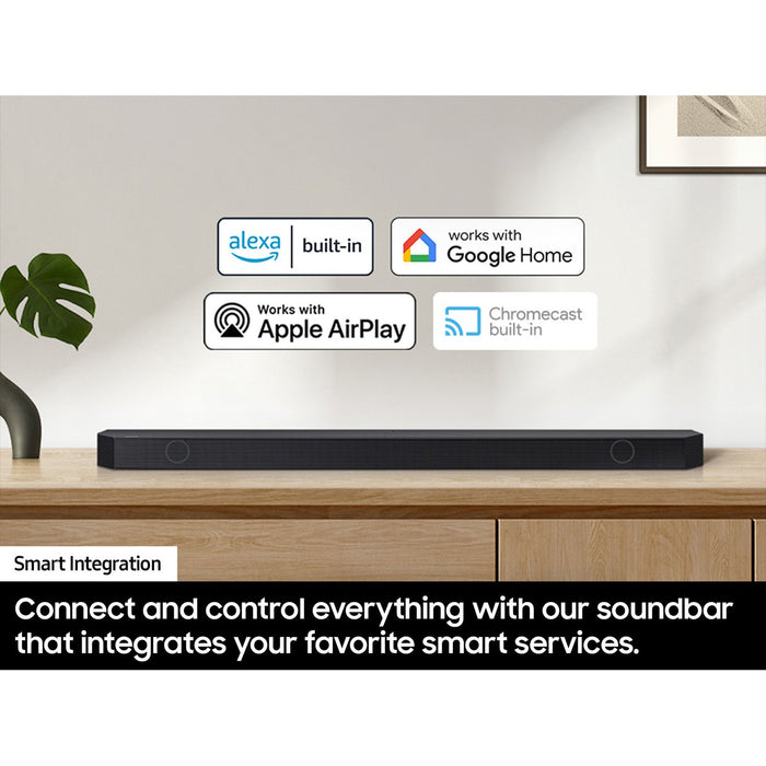 Samsung  Q-series 11.1.4 ch. Wireless Dolby Soundbar with Q-Symphony, HW-Q990D (2024)