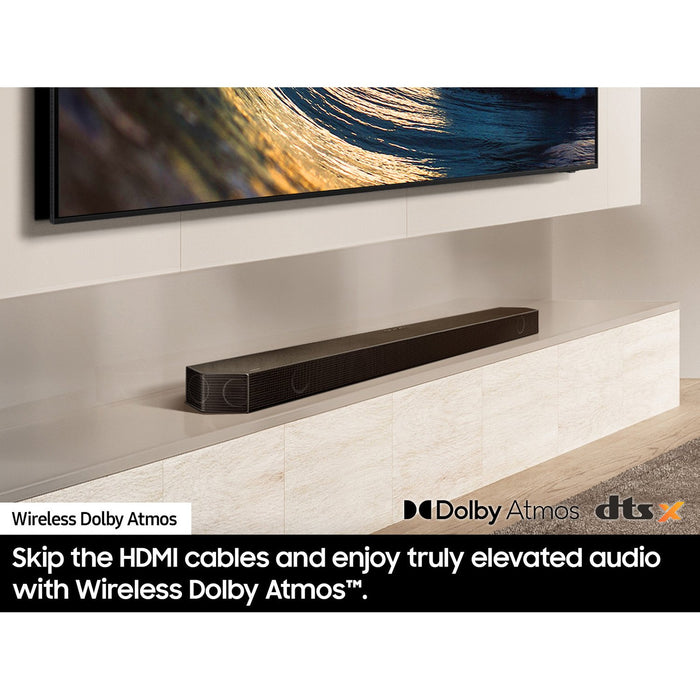 Samsung  Q-series 11.1.4 ch. Wireless Dolby Soundbar with Q-Symphony, HW-Q990D (2024)