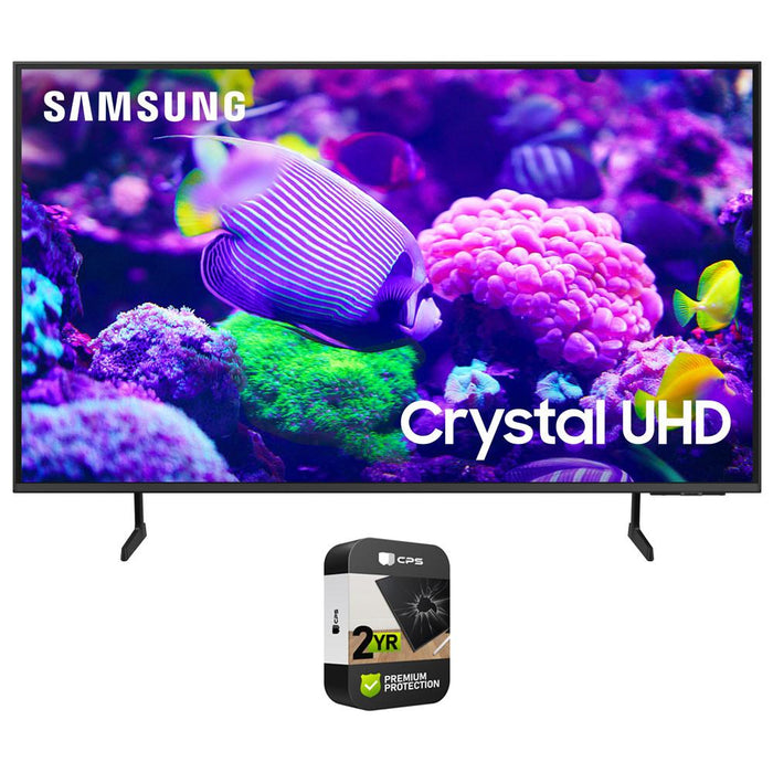 Samsung DU7200 65 Inch Crystal 4K UHD Smart TV (2024) w/ 2 YR Warranty Bundle